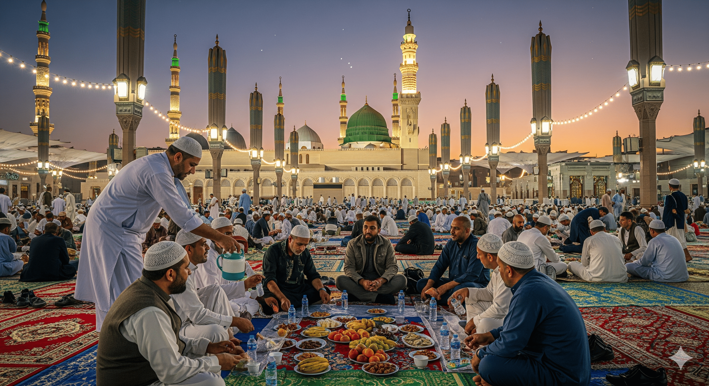 Mosque during the holy month of Ramadan