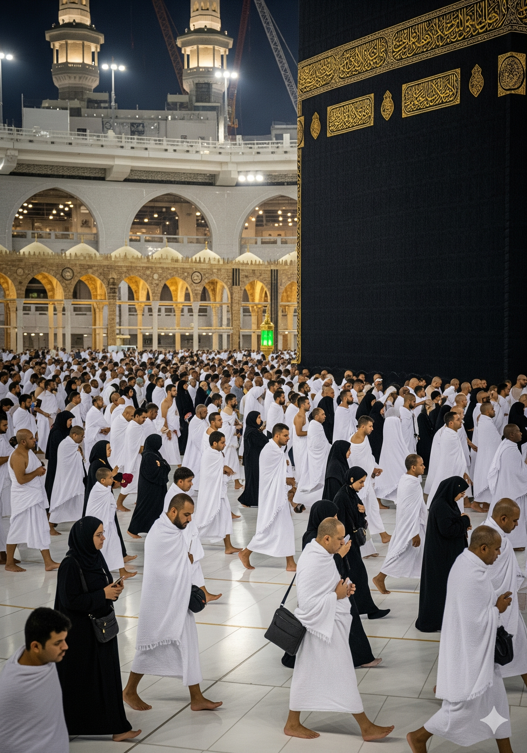 Pilgrims at a Ziyarat site